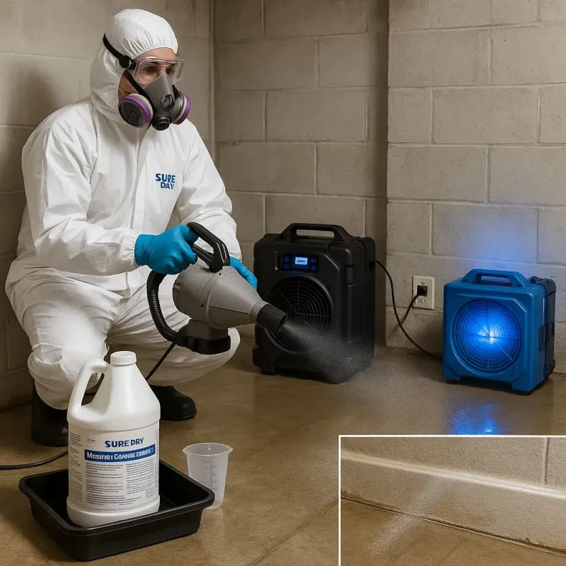 Sanitization and Odor Removal process in Yeagertown, PA
