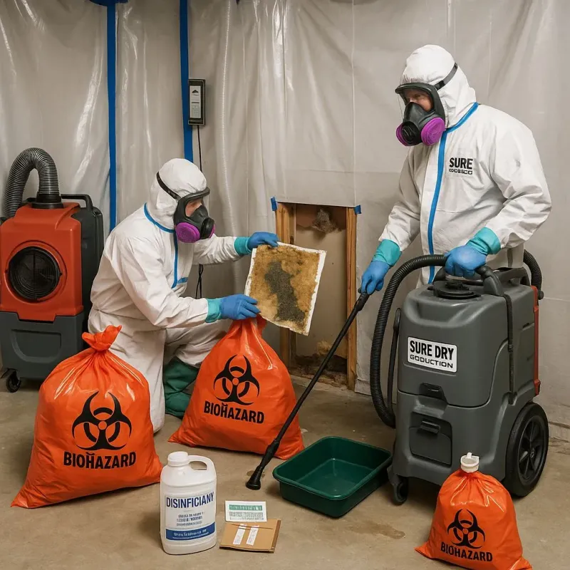Contaminated Water Handling Protocols process in Yeagertown, PA