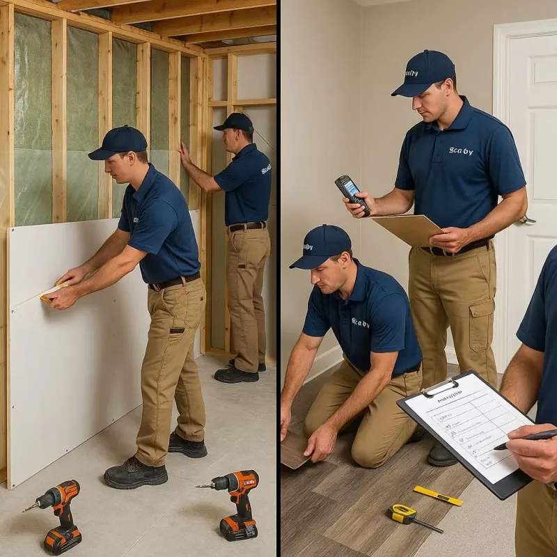 Repairs and Reconstruction process in Yeagertown, PA