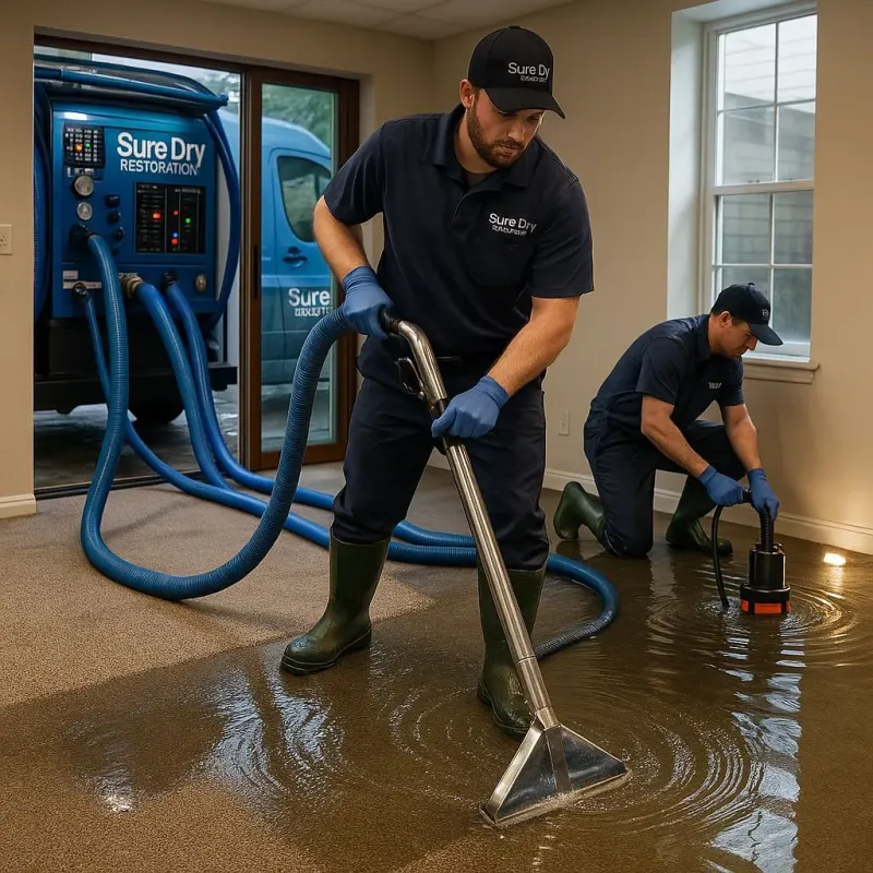 Water Extraction and Removal process in Yeagertown, PA